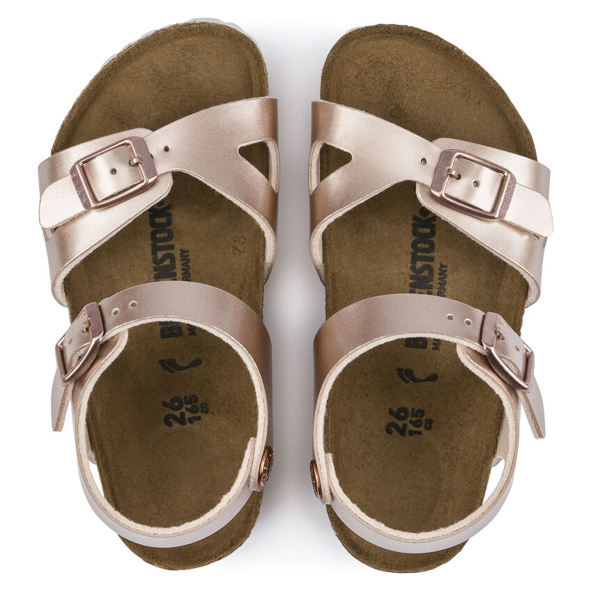 Birkenstock Rio Kids Birko-Flor Electric Metallic Copper